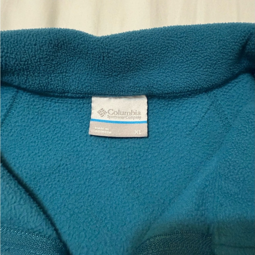 Columbia Teal Full-Zip Jacket - Picture 5 of 7